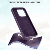 Luxury Carbon Fiber Texture Stand TPU Soft Frame Shockproof Bracket Case For iPhone 14 13 12 series