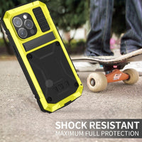 Rugged Armor 360 Full Phone Metal Aluminum Shockproof Case For iPhone 15 series
