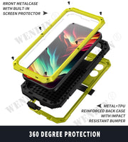 Rugged Armor 360 Full Phone Metal Aluminum Shockproof Case For iPhone 15 series