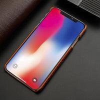 Luxury Genuine Leather Phone Case for iPhone 11 Pro Xs Max Xr X 8 7 Plus