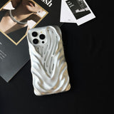 Heat Dissipation Hollow Water Ripple Shockproof Soft Case For iPhone 14 13 series