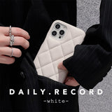 Luxury Leather Card Holder Case with Crossbody Chain Lanyards For iPhone 14 13 12 series