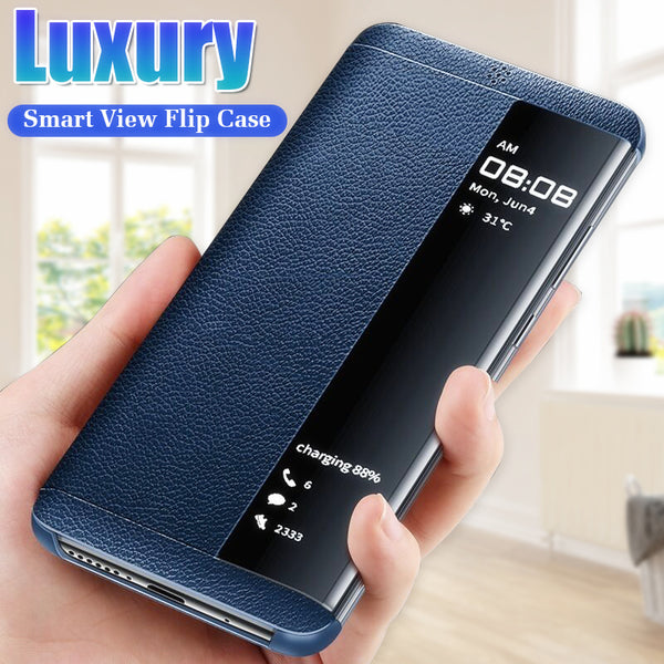 Luxury Leather Flip Case For Samsung Galaxy S9 S8 S10 Plus S10e