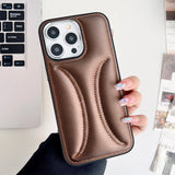 Luxury Shockproof PU Leather Case For iPhone 15 14 13 12 series