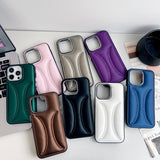 Luxury Shockproof PU Leather Case For iPhone 15 14 13 12 series