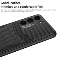 Luxury Leather Shockproof Soft TPU Case For Samsung Galaxy S23 series
