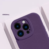 PU Leather Silicone Case for iPhone 14 13 12 series