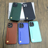 Luxury Magnetic Car Leather Case For iPhone 14 13 12 series