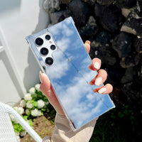 Luxury Makeup Mirror Shockproof Bumper Case For Samsung Galaxy S23 S22 S21 Ultra Plus