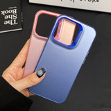 Luxury Matte Shockproof Bumber Solid Color Soft TPU Case For iPhone 15 14 13 12 series