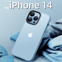 Luxury Matte Transparent Case for iPhone 14 13 12 series
