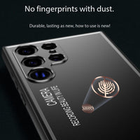 Luxury Metallic Aluminum Glass Shockproof Metal Case For Samsung Galaxy S23 series