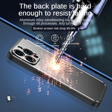 Luxury Metallic Aluminum Fall Prevention Cases For iPhone 14 13 12 series