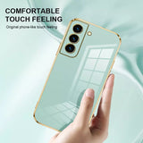 Luxury Plating Silicone Case for Samsung S22 S21 S20 series