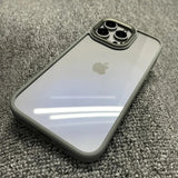 Luxury Shockproof Armor Soft Bumper Hard Acrylic Clear Case For iPhone 15 14 13 series