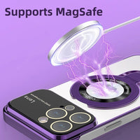 Luxury Ring Holder Magsafe Magnetic Shockproof Case For iPhone 15 14 13 12 series