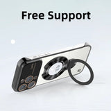 Luxury Ring Holder Magsafe Magnetic Shockproof Case For iPhone 15 14 13 12 series