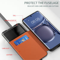 Luxury Smart Flip Leather Case For Samsung Galaxy S22 S21 S20 series