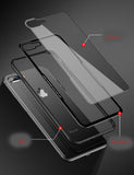 Luxury Tempered Glass Case For iPhone X 8 8 plus 7 7plus 6s
