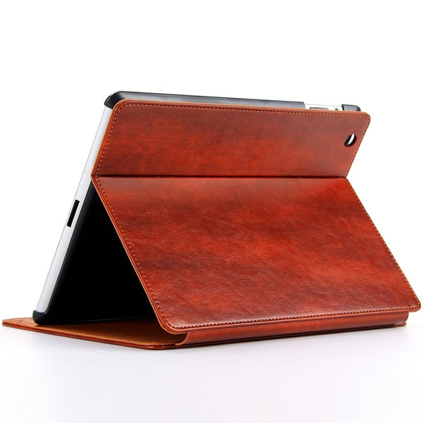 Special Vintage Genuine Leather IPad Case - By JewelBag Fashion