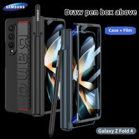 Luxury Wristband Case with Magnetic Hinge Kickstand for Samsung Galaxy Fold 4