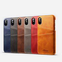 Summer 2018 Luxury Leather Case for iPhone X 8 6 6S Plus