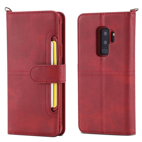 Magnetic Adsorption Leather For The Most Luxury Samsung Mobile Series Note 9 8 S8 S9 Plus