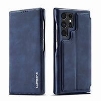 Magnetic Flip Leather Wallet Case for Samsung Galaxy S22 series