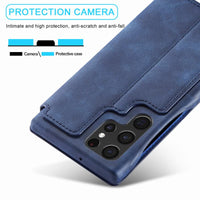 Magnetic Flip Leather Wallet Case for Samsung Galaxy S22 series