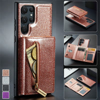 Magnetic Flip Wallet Leather Case for Samsung Galaxy S22 S21 S20 Note 20 series