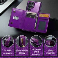 Magnetic Flip Wallet Leather Case for Samsung Galaxy S22 S21 S20 Note 20 series
