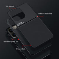 Magnetic Silicone Case For iPhone 14 13 12 series