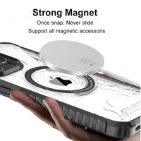Anti Yellow Wireless Charging Magnetic Case For iPhone 14 13 12 series