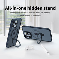 Hidden Magnetic Ring Holder MagSafe Case for iPhone 14 13 series