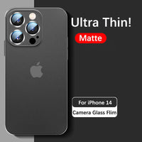 Matte Translucent Ultra Thin Case for iPhone 14 13 12 series