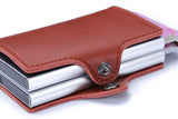 Unisex Credit Card Holder Horse Leather Wallet