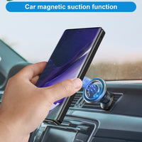 Metal Car Holder Full Screen Camera Protection Rotate Kickstand Charging Magsafe Case For Samsung Galaxy S23 S22 Ultra