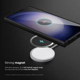 MagSafe Magnetic Aramid Fiber Case With KickStand Camera Cover For Samsung Galaxy S24 Ultra