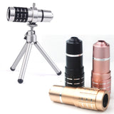 12X Zoom Mobile Phone Telescope Camera Lens For iPhone Samsung