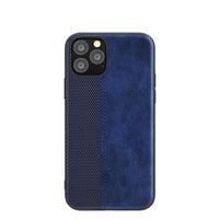 Retro PU Leather Splice Pattern Shockproof Case For iPhone 11 Series