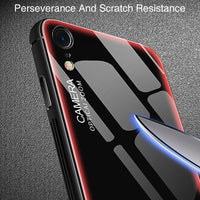 2019 Tempered Glass Phone Case For iphone XS MAX XR X 8 7 6 6s Plus