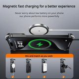 Magsafe Wireless Charging Ring Holder Frameless Shockproof Case for iPhone 15 series