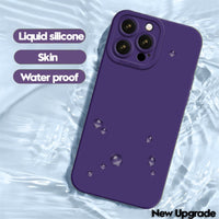 Liquid Silicone Camera Protect Case for iPhone 14 13 12 series