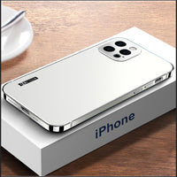 Ultra Thin Metal Frame Case for iPhone 14 13 12 series