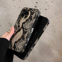 Leather Pattern Camera Protection Soft TPU Case For iPhone 14 13 12 series