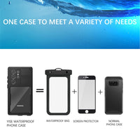 Outdoor IP68 Waterproof Diving Swimming Protection Case For Samsung Galaxy S23 series