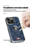 High Quality Leather Case For iPhone 14 13 12 series