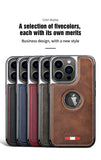 High Quality Leather Case For iPhone 14 13 12 series