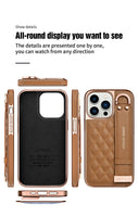 Phone Case With WristBand Holder For iPhone 14 13 series