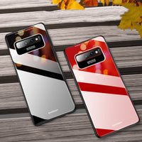 Shockproof Plating Mirror Hard Back Cover for Samsung Galaxy S10 plus Note 10 Plus